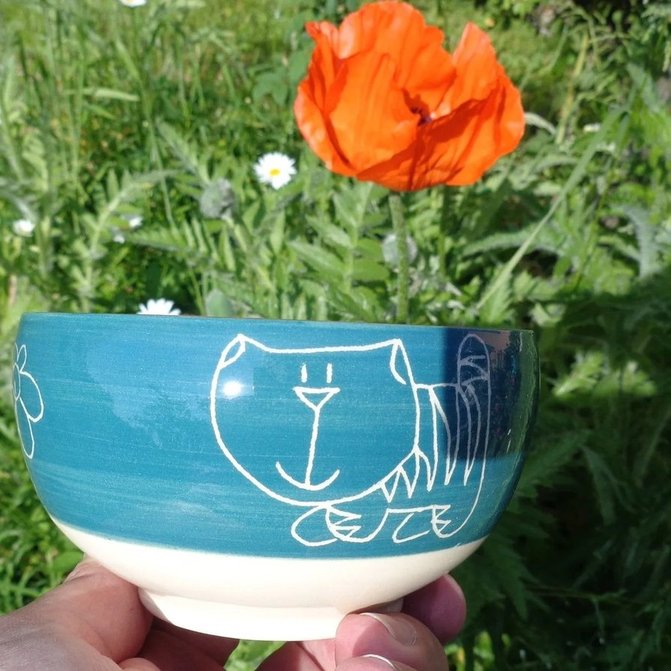 Blue Cat Bowl